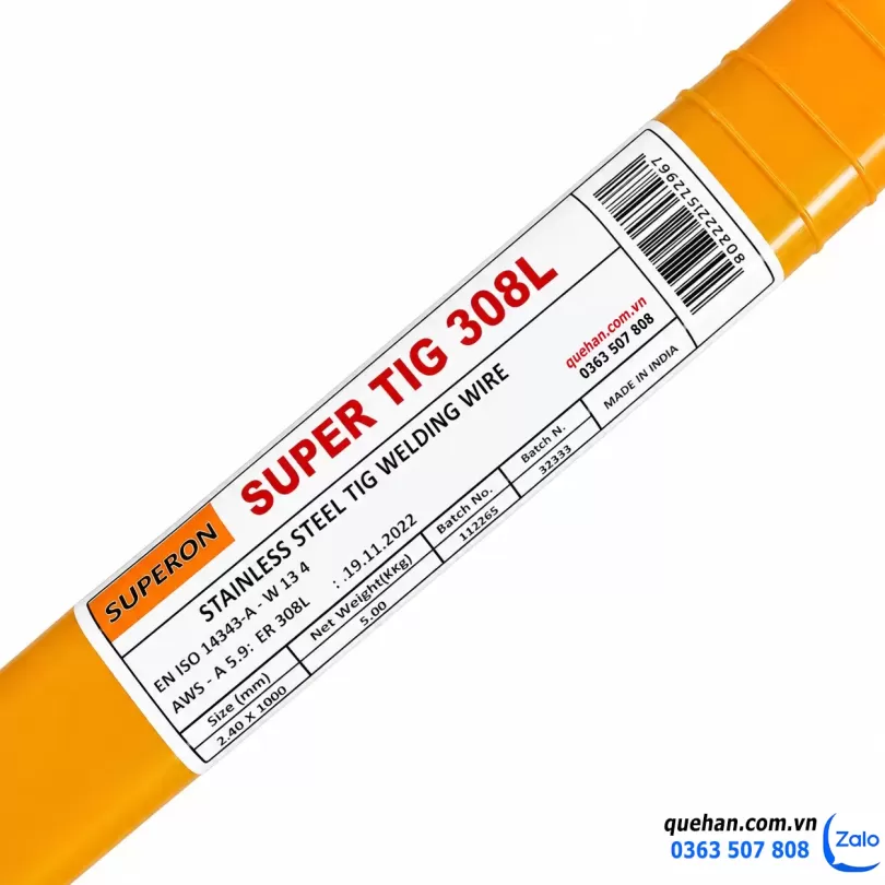 Que hàn TIG bù inox 304 - SUPER TIG 308L